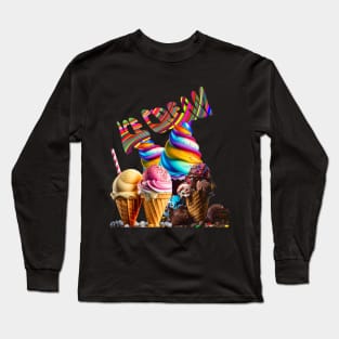 Ice Cream Long Sleeve T-Shirt